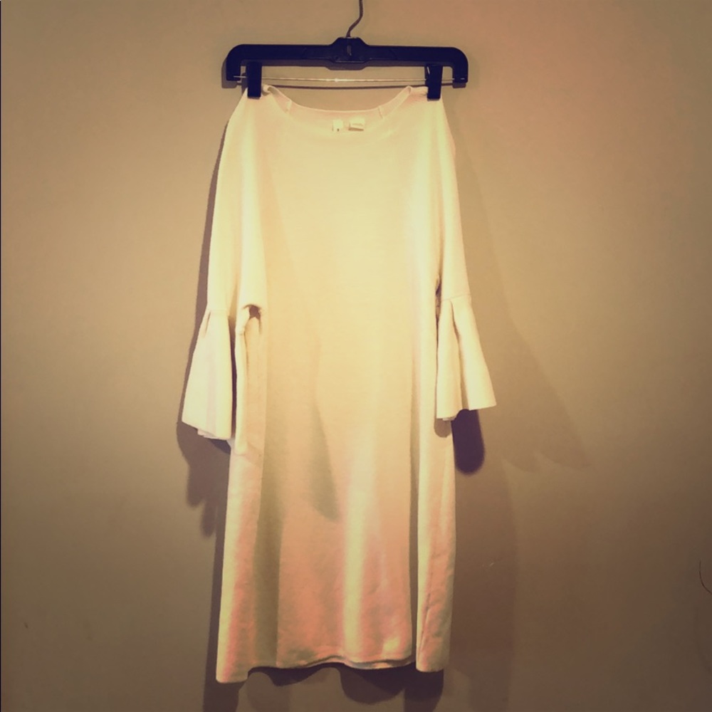 Lightweight sweater dress.  Anthropologie 2018.